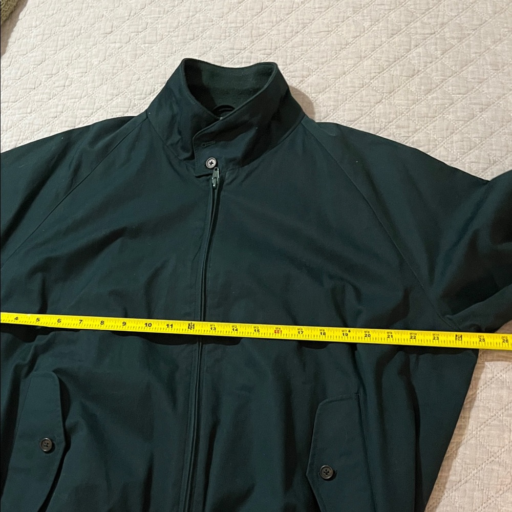 Nordstrom Harrington / Barracuda Style Deep Green Jacket - Picture 6 of 8